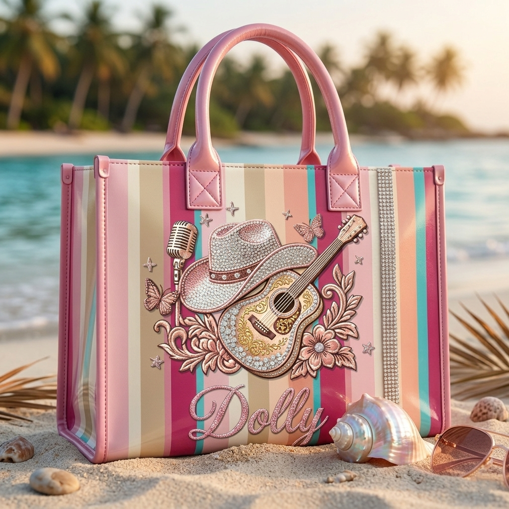 DLPT Tropical Beach Tote Bag HTTT