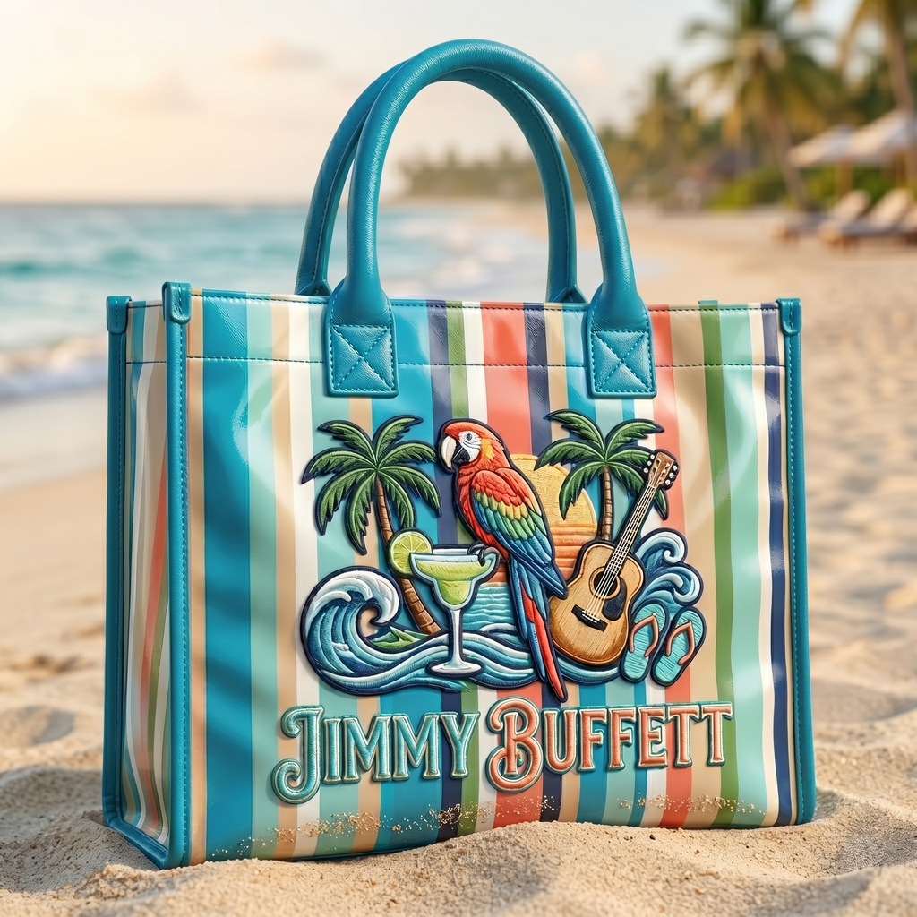JMBF Tropical Beach Tote Bag HTTT