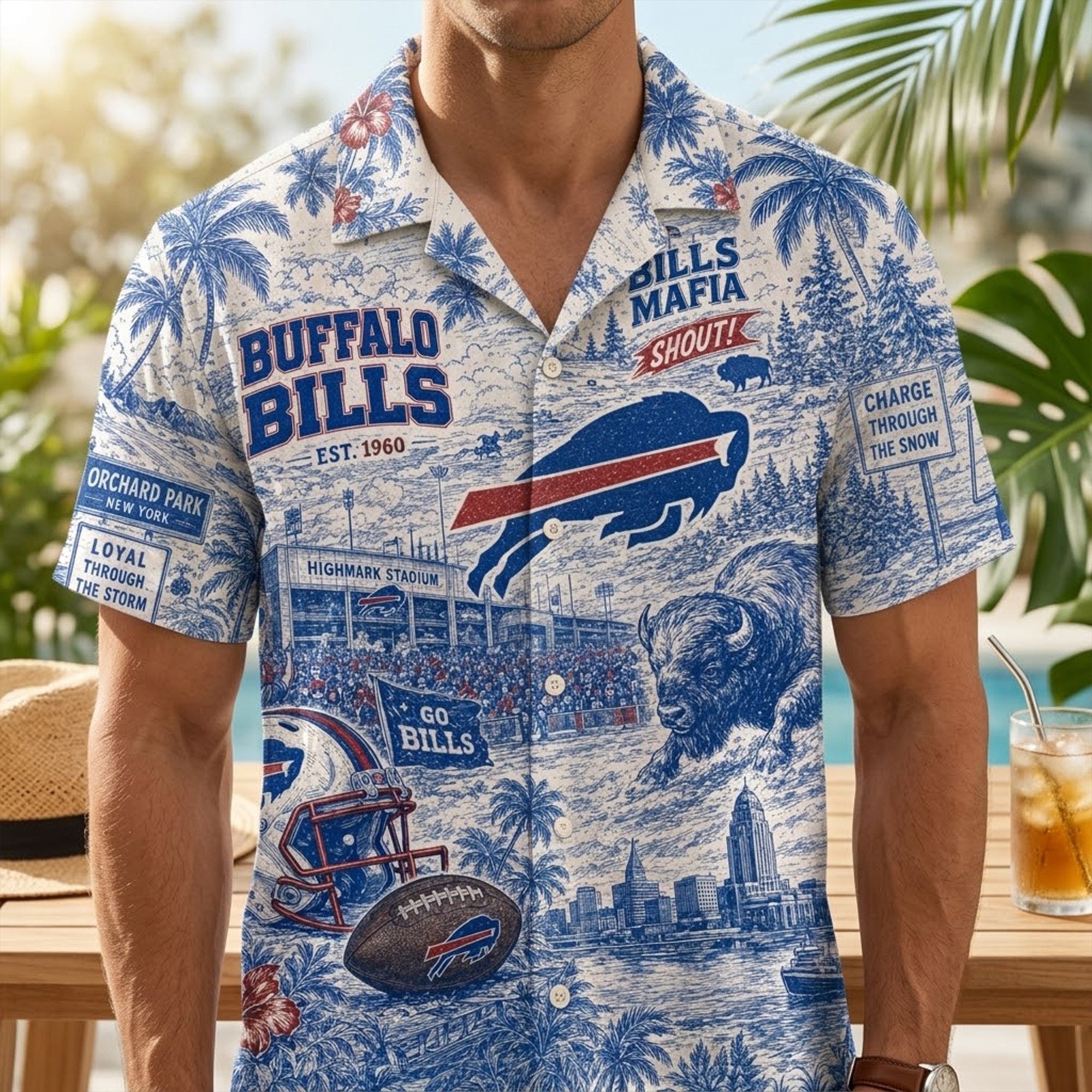 PREMIUM BFBL HAWAIIAN SHIRT HQH