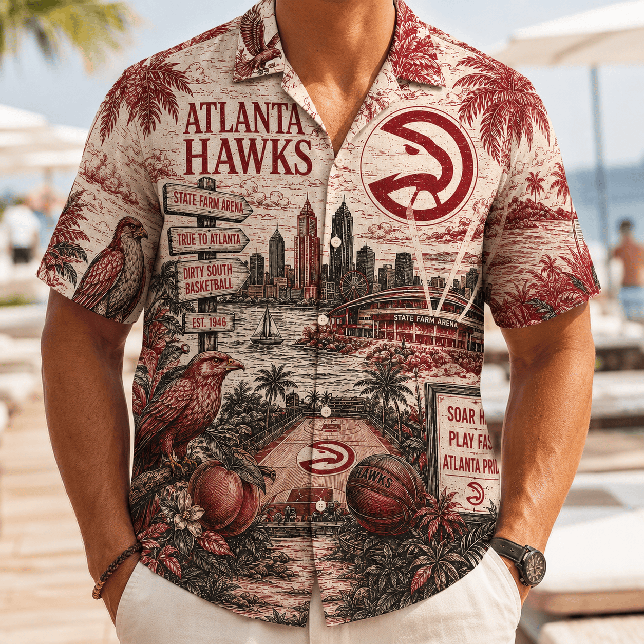 PREMIUM ALH HAWAIIAN SHIRT TTNL