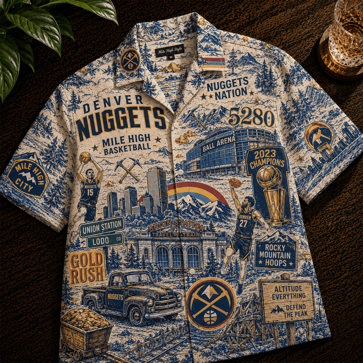 PREMIUM DVNG HAWAIIAN SHIRT TTNL