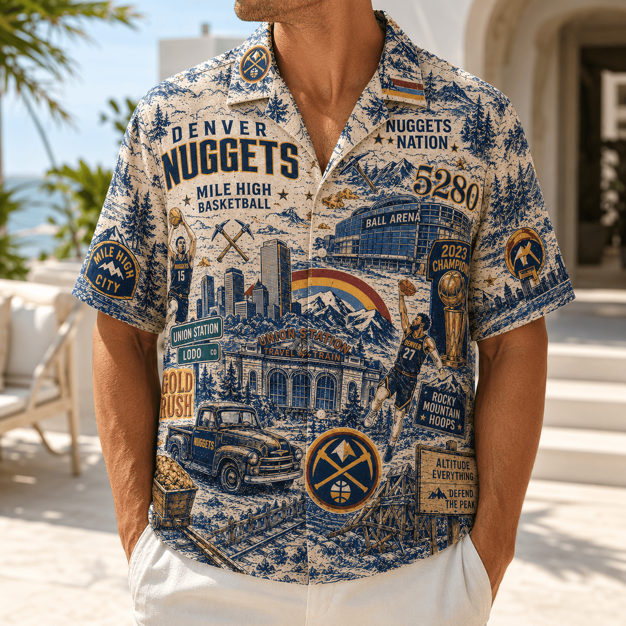 PREMIUM DVNG HAWAIIAN SHIRT TTNL