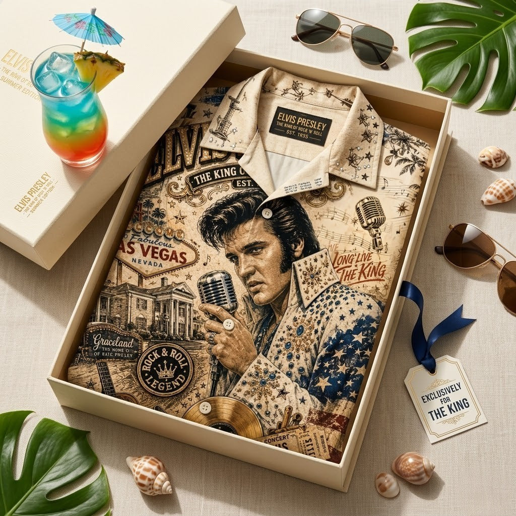 PREMIUM ELV HAWAIIAN SHIRT PDL