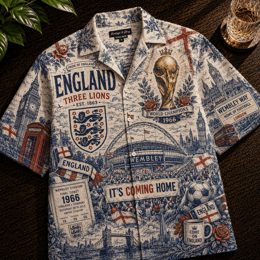 PREMIUM ENG HAWAIIAN SHIRT HQH
