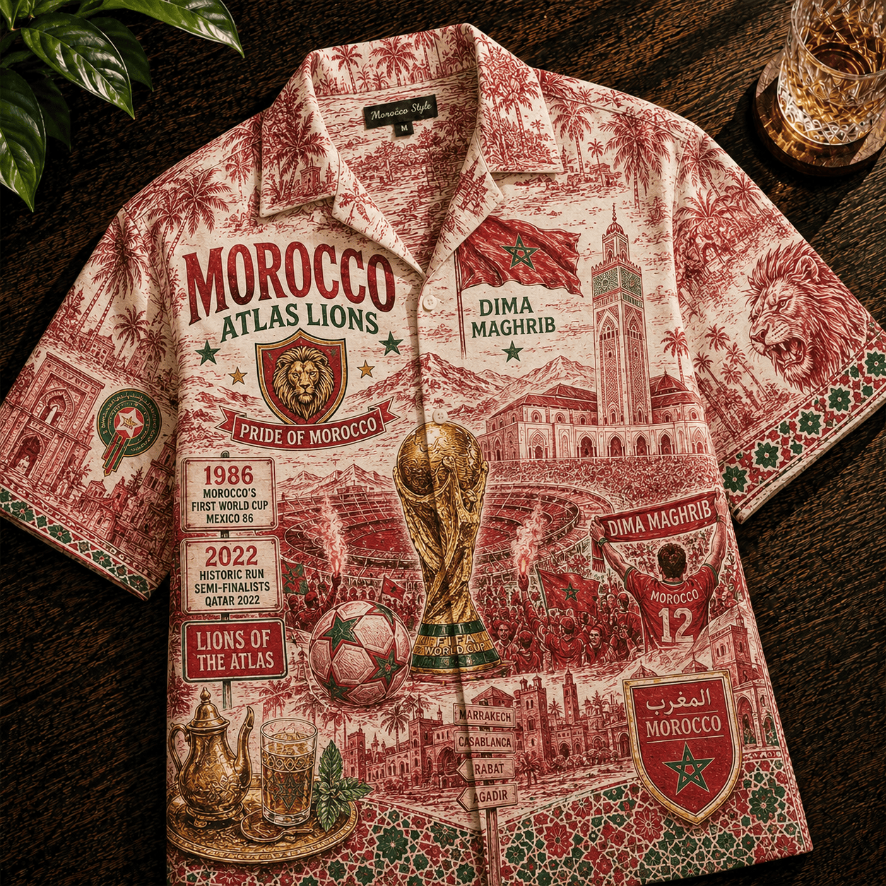 PREMIUM MRC HAWAIIAN SHIRT HQH