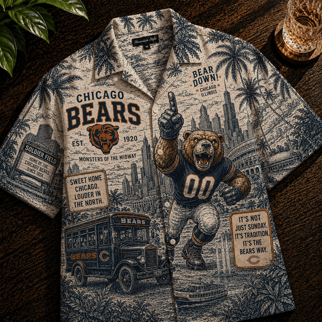 PREMIUM CCB HAWAIIAN SHIRT HQH