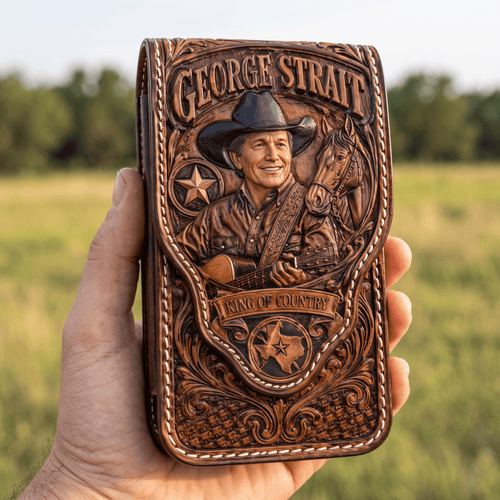 GGST Western Leather Belt Phone Holster HTTT