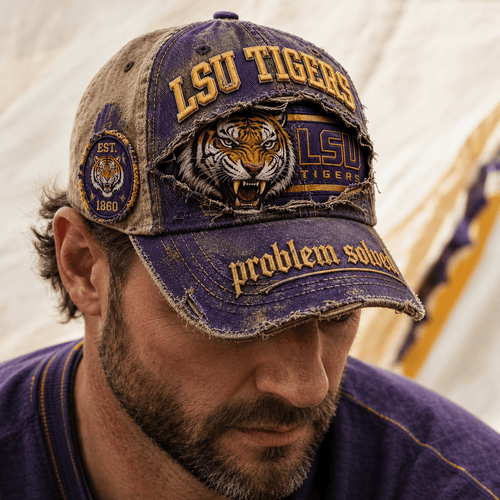 LSU PREMIUM VINTAGE CAP LNTH