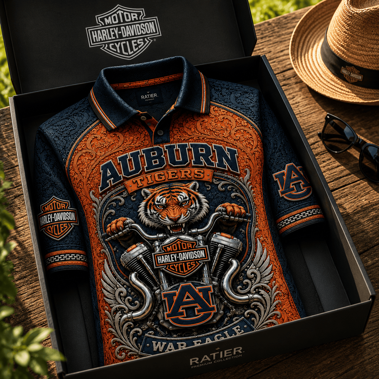 PREMIUM ABTG EMBOSS POLO SHIRT HQH