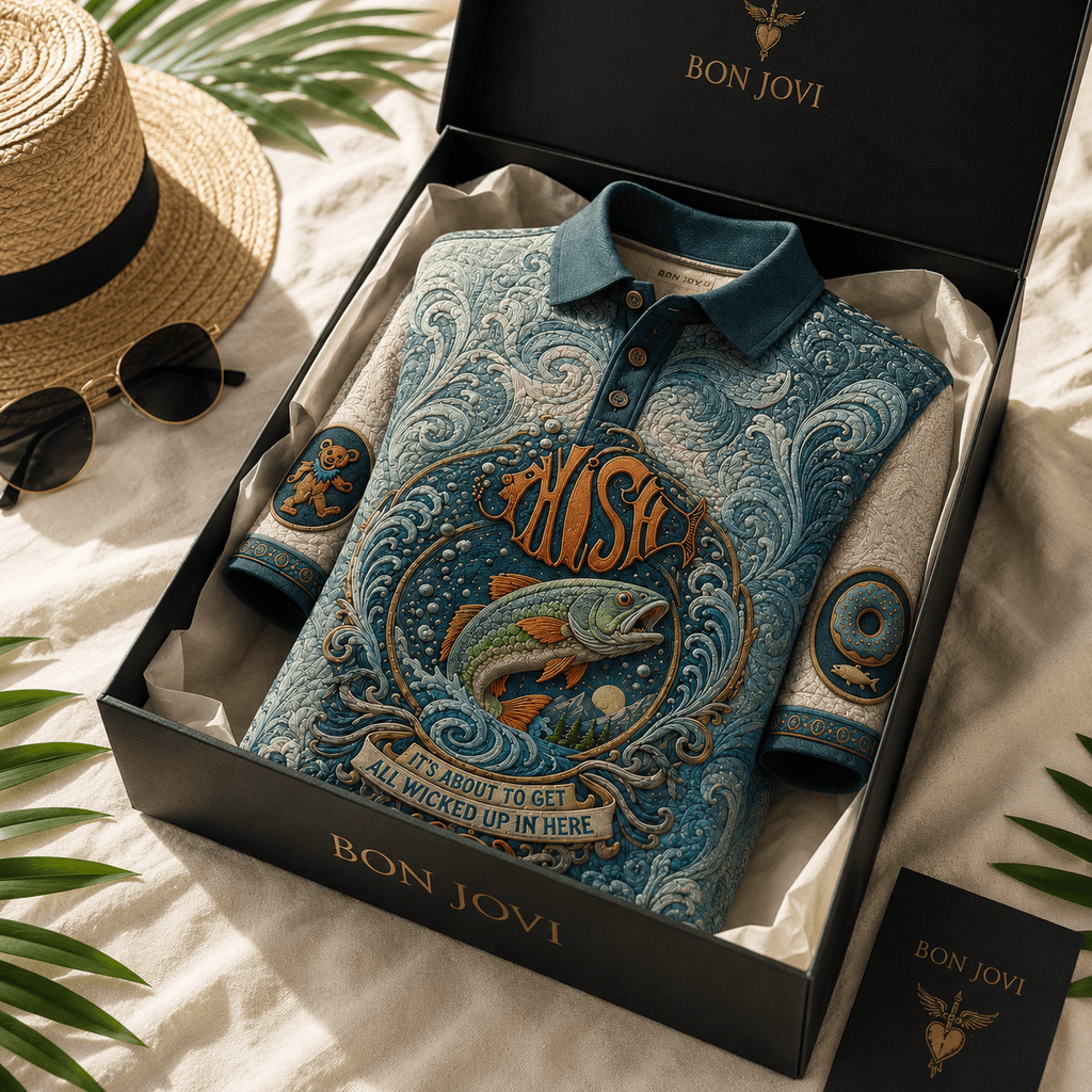 PREMIUM PIH EMBOSS POLO SHIRT HQH